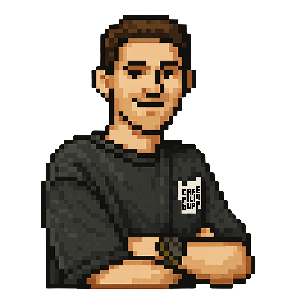 Pixel art profile picture of André Smit
